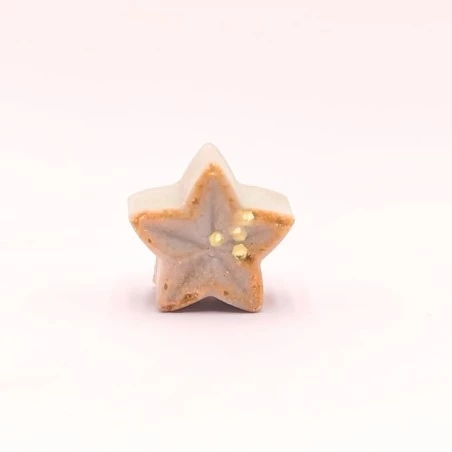 Fondant étoile (8g) - Parfum crème de marron