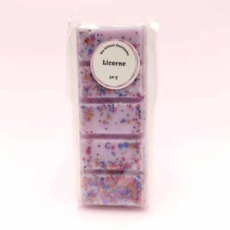 Fondant tablette licorne parfumée - Parfum violette sucrée