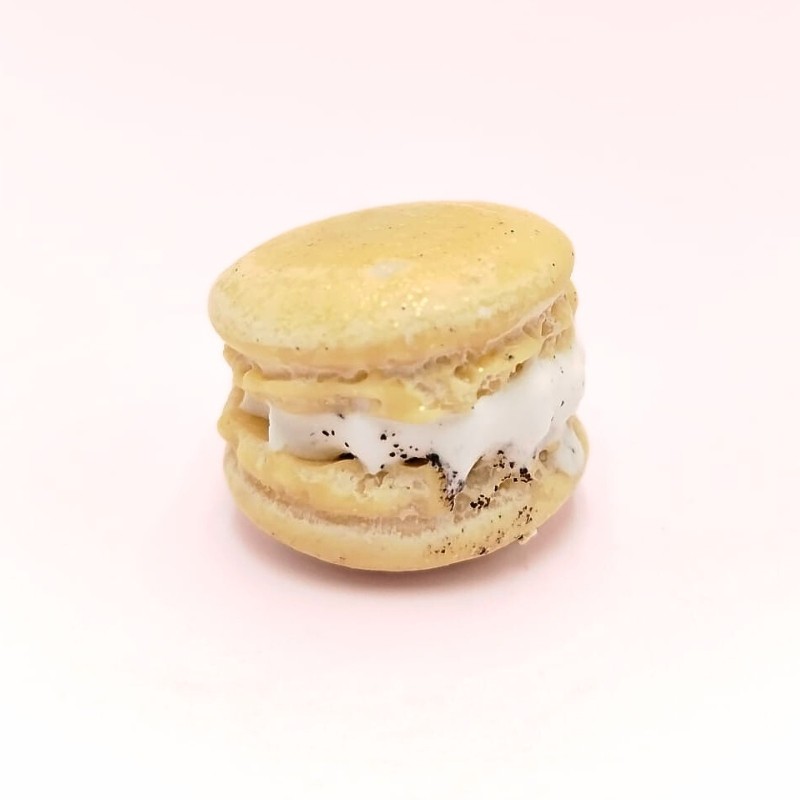 Fondant macaron (25g) - Parfum vanille/thé Fondant macaron (25g) - Parfum vanille/thé