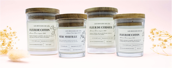 LES BOUGIES de léa