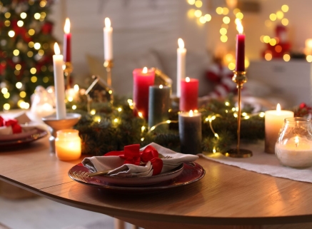Bougies hivernales décoratives : pour un Noël bien réussi !
