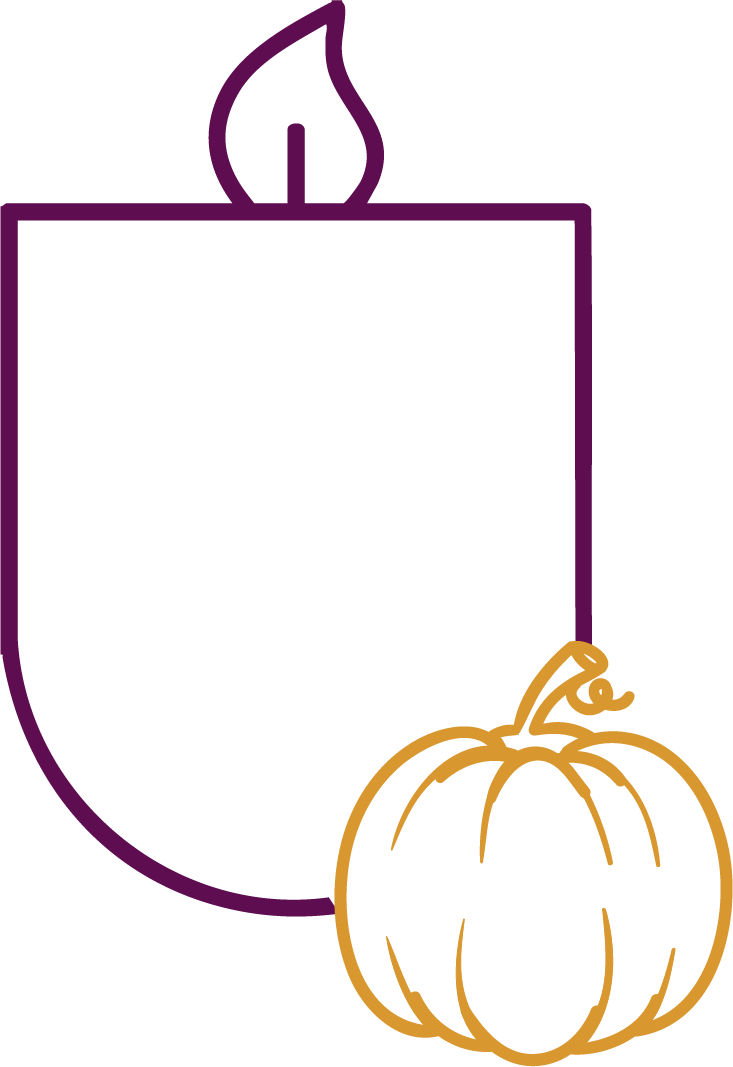  Bougie à la Citrouille 